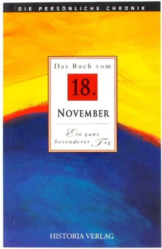 Das Buch vom 18. November