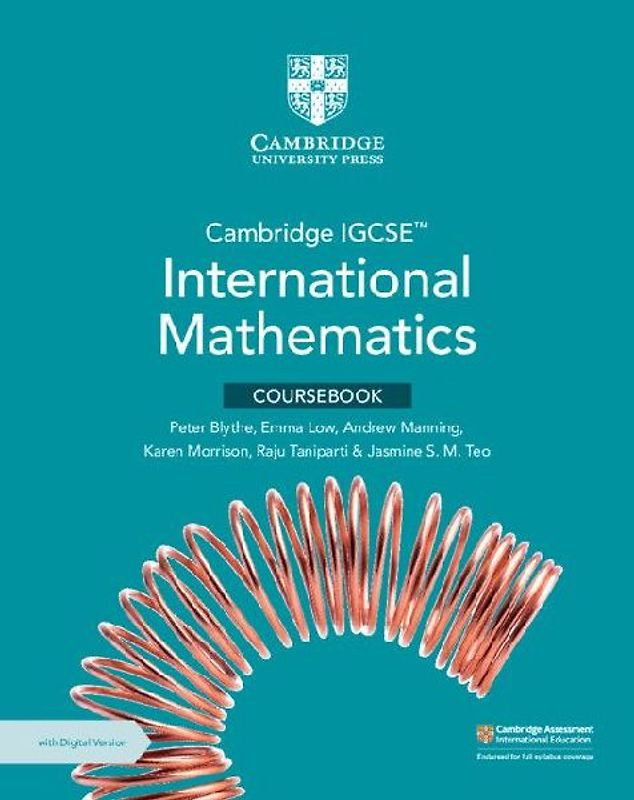 Cambridge IGCSE(TM) International Mathematics Coursebook with Digital Version (2 Years' Access)
