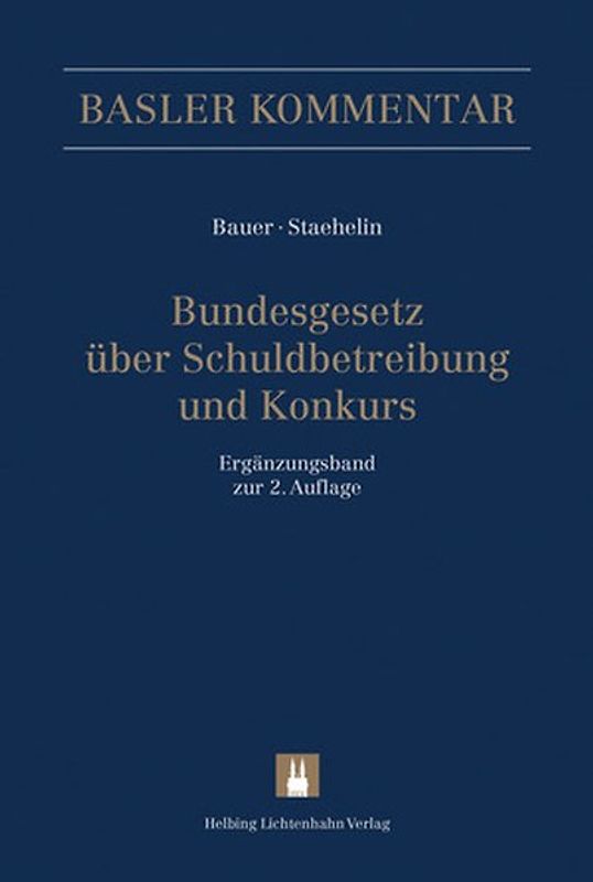 Bundesgesetz über Schuldbetreibung und Konkurs