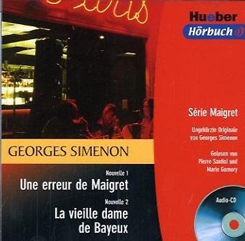 Une erreur de Maigret / La vieille dame de Bayeux. Audio-CD