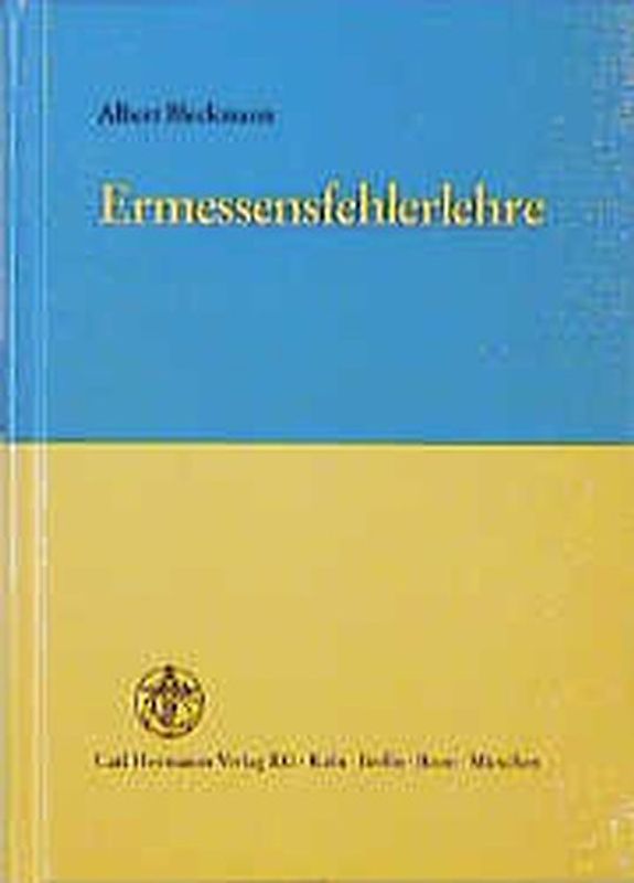 Ermessensfehlerlehre