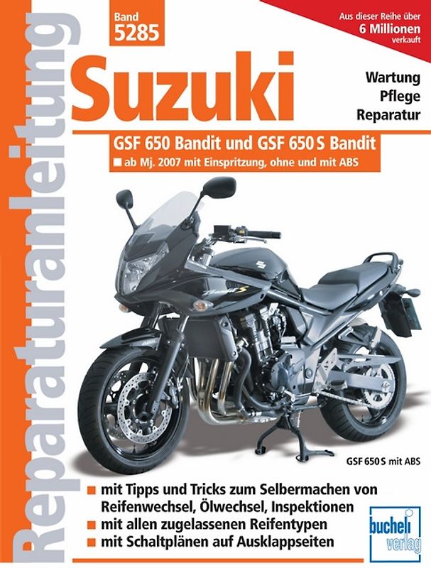 Suzuki GSF 650 Bandit ab Modelljahr 2007