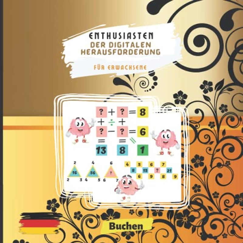 Enthusiasten der digitalen Herausforderung für Erwachsene: Logische Rätsel für Männer und Frauen | Erwachsener, Aktivitätsbuch Geschenk, Geburtstag, ... und Hobbys mit digitalen Puzzles