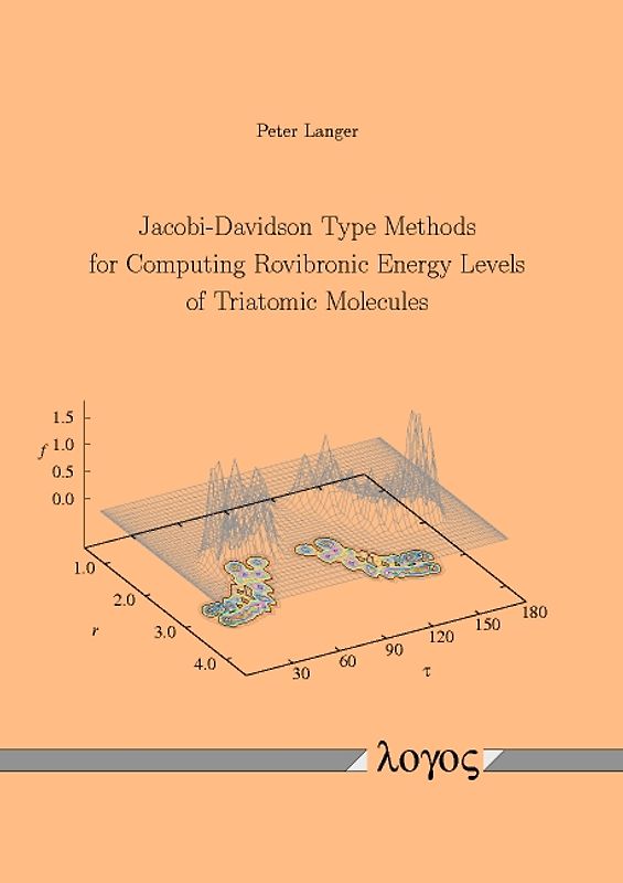 Jacobi-Davidson Type Methods for Computing Rovibronic Energy Levels of Triatomic Molecules