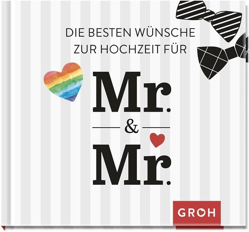 Die besten Wünsche zur Hochzeit für Mr. & Mr.