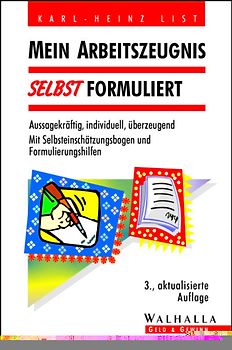 Mein Arbeitszeugnis selbst formuliert