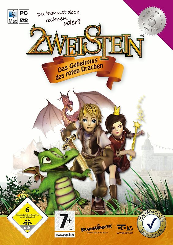 2weistein: Das Geheimnis des roten Drachen PC Spiele