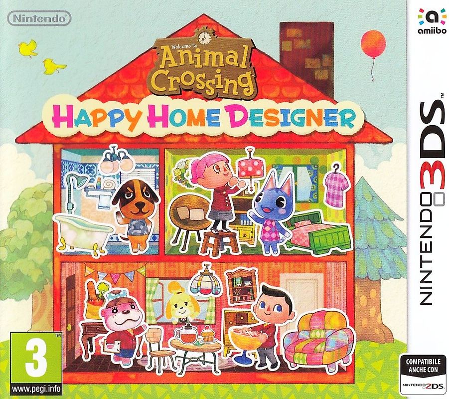 Animal Crossing: Happy Home Designer [IT Import] Nintendo 3DS