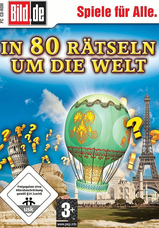 Bild: In 80 Rätseln um die Welt PC Spiele