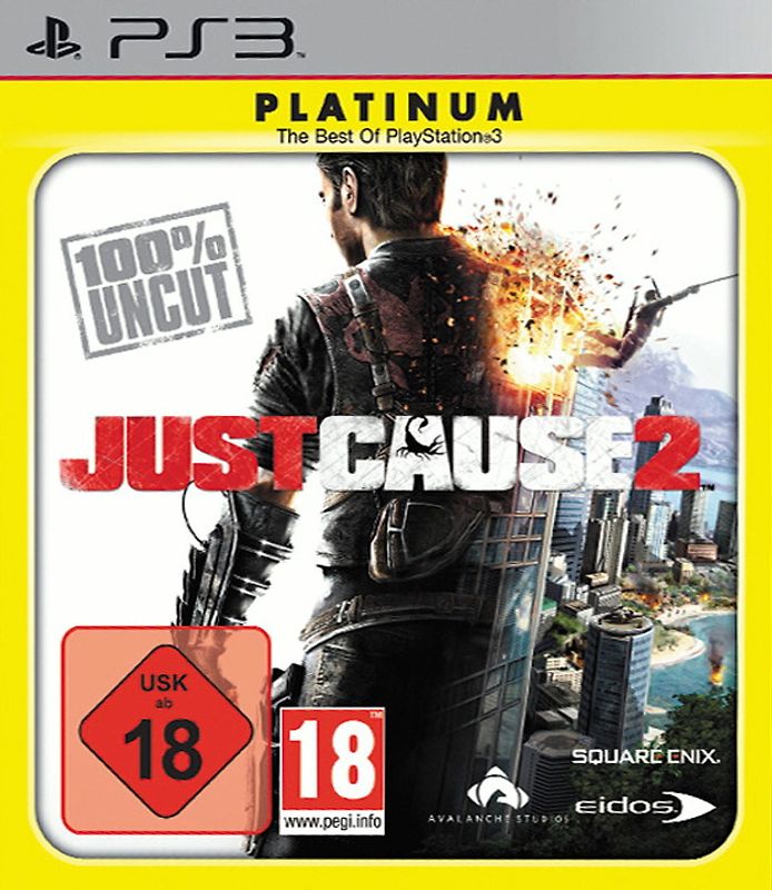 Just Cause 2 Platinum PlayStation 3