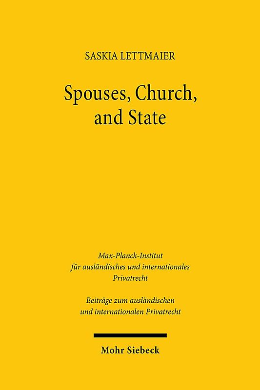 Spouses, Church, and State