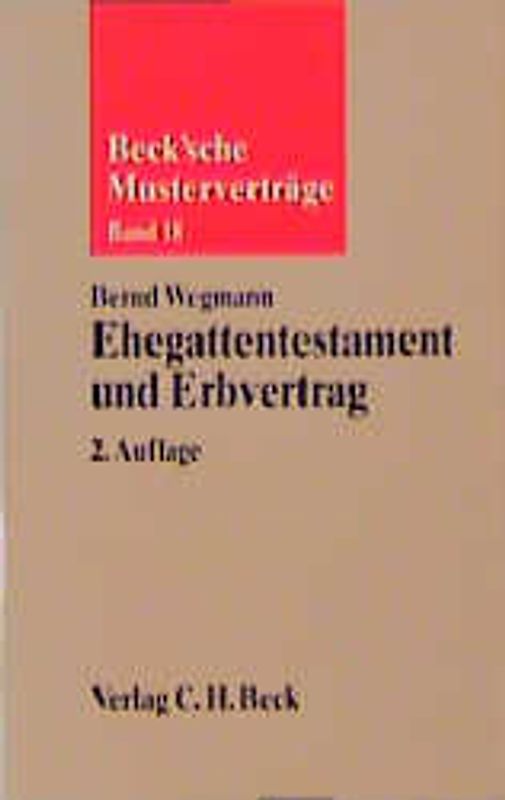 Ehegattentestament und Erbvertrag
