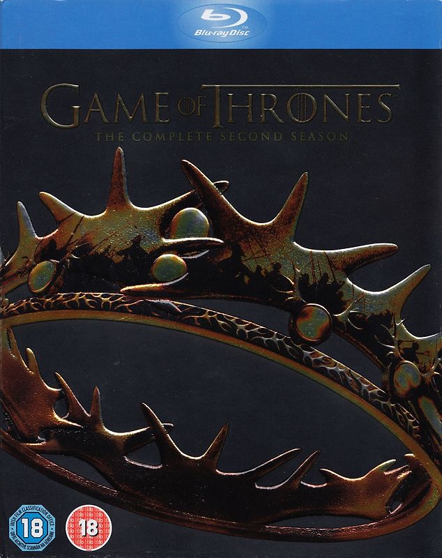 Game of Thrones: The Complete Second Season [5 Discs, UK Import] Blu-ray Disc