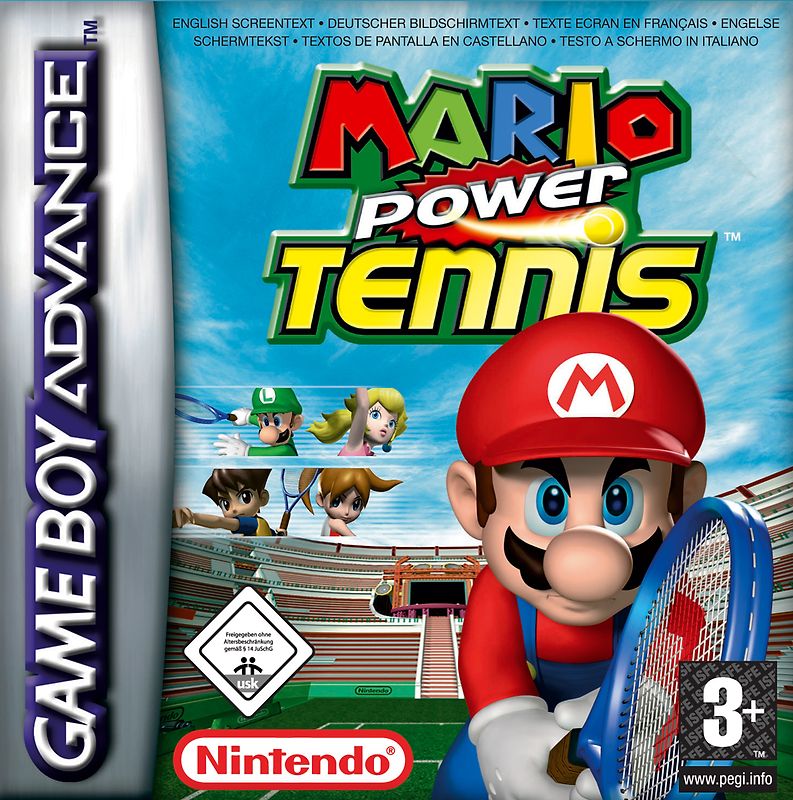 Mario Power Tennis Nintendo Game Boy Advance