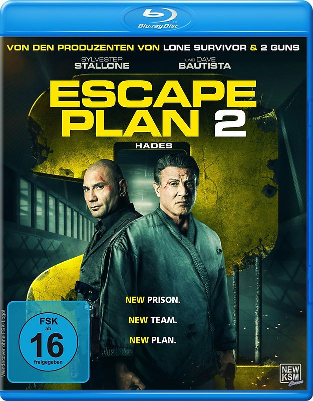 Escape Plan 2: Hades Blu-ray Disc