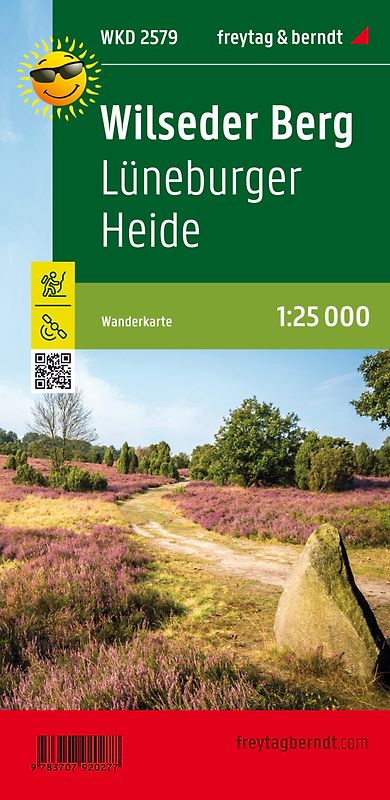 freytag & berndt Wanderkarte WKD 2579 Wilseder Berg, Lüneburger Heide 1:25.000