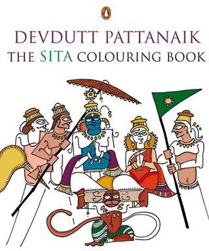 Sita Colouring Book