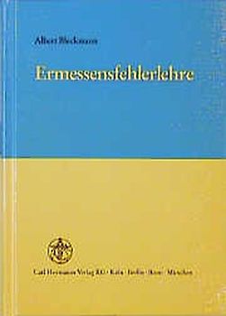 Ermessensfehlerlehre