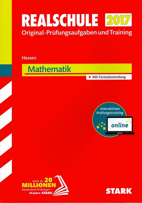 STARK Abschlussprüfung Realschule Hessen - Mathematik inkl. Online-Prüfungstraining
