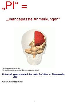 "PI" = "unangepaßte Anmerkungen"