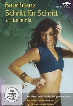 Bauchtanz Schritt für Schnitt mit Leilainia DVD