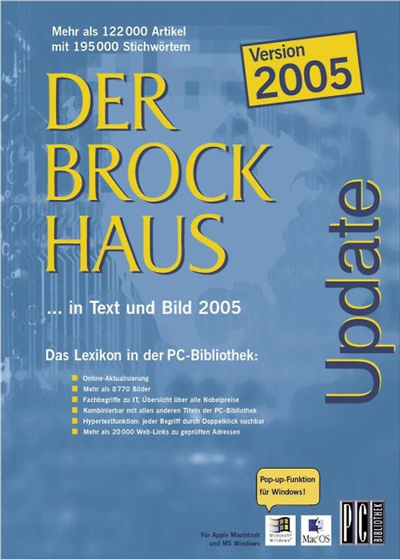 Der Brockhaus in Text und Bild 2005 - Update MacOS