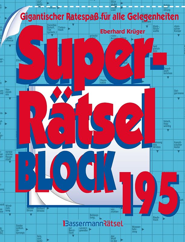 Superrätselblock 195 (5 Exemplare à 4,99 €)