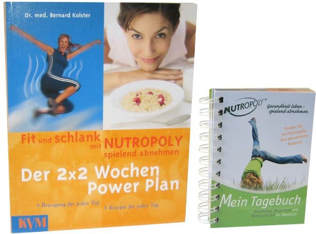 2x2 Wochen Power Plan und Mein Tagebuch - Set