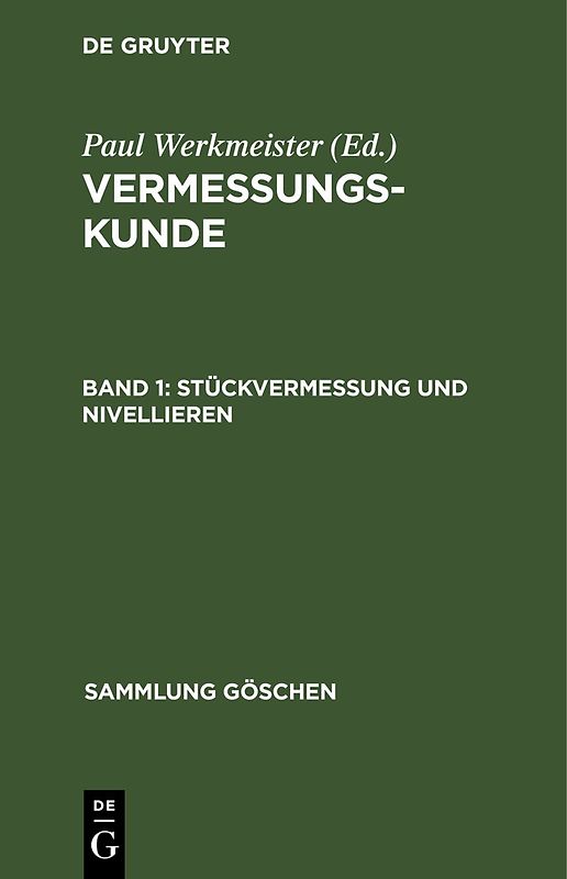 Stückvermessung und Nivellieren