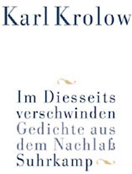 Im Diesseits verschwinden