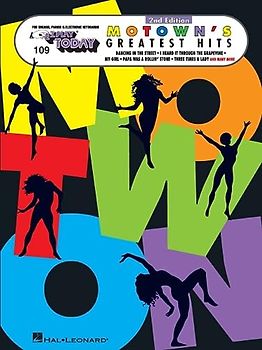 Motown's Greatest Hits: Buch für Klavier: E-Z Play Today Volume 109 (Motown Greatest Hits, Band 109)