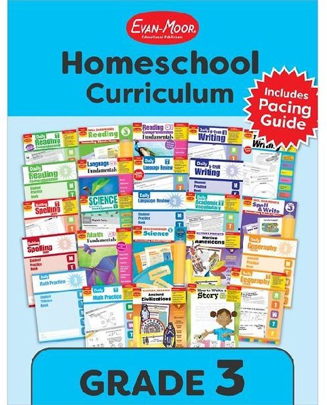 Homeschool Curriculum, Grade 3