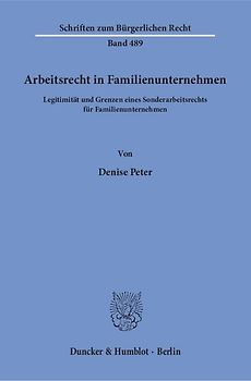 Arbeitsrecht in Familienunternehmen.