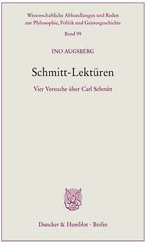 Schmitt-Lektüren.