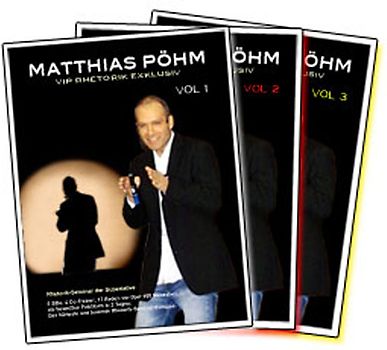 Matthias Pöhm - VIP Rhetkori exklusiv Vol. 1-3 [3 DVDs] DVD