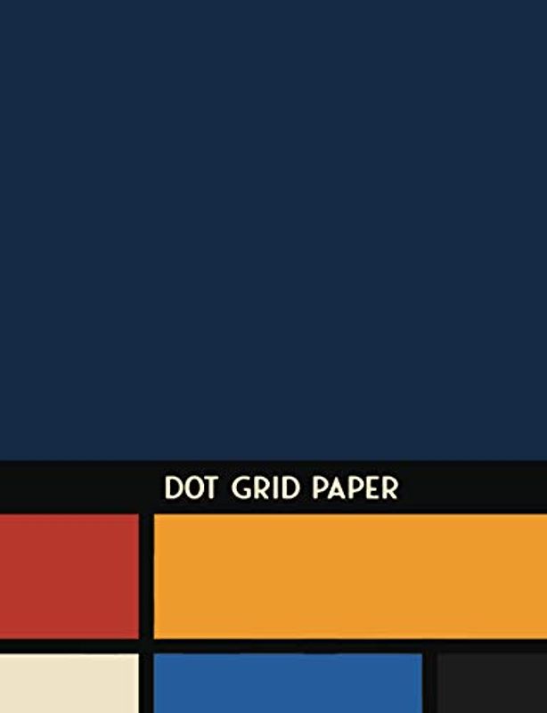 Composition Notebook - Dot Grid: Bauhaus Minimalism Art Themed Beautiful Journal To Write In: Trendy And Artistic Dotted Journal To Express your creativity in 100 Pages