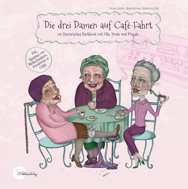 Die drei Damen auf Café-Fahrt
