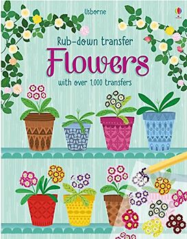 Flowers (Rub-down Transfer Books)