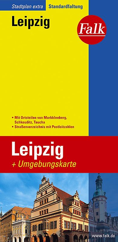 Falk Stadtplan Extra Leipzig 1:22.500