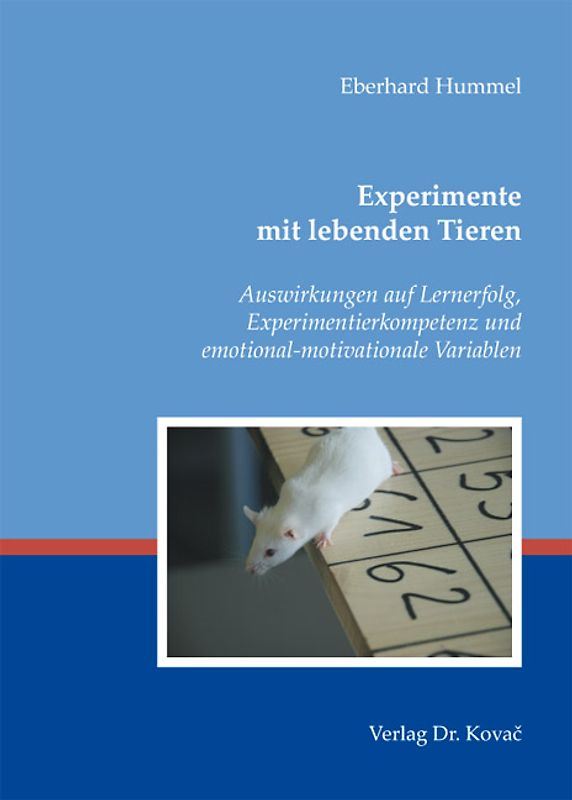 Experimente mit lebenden Tieren