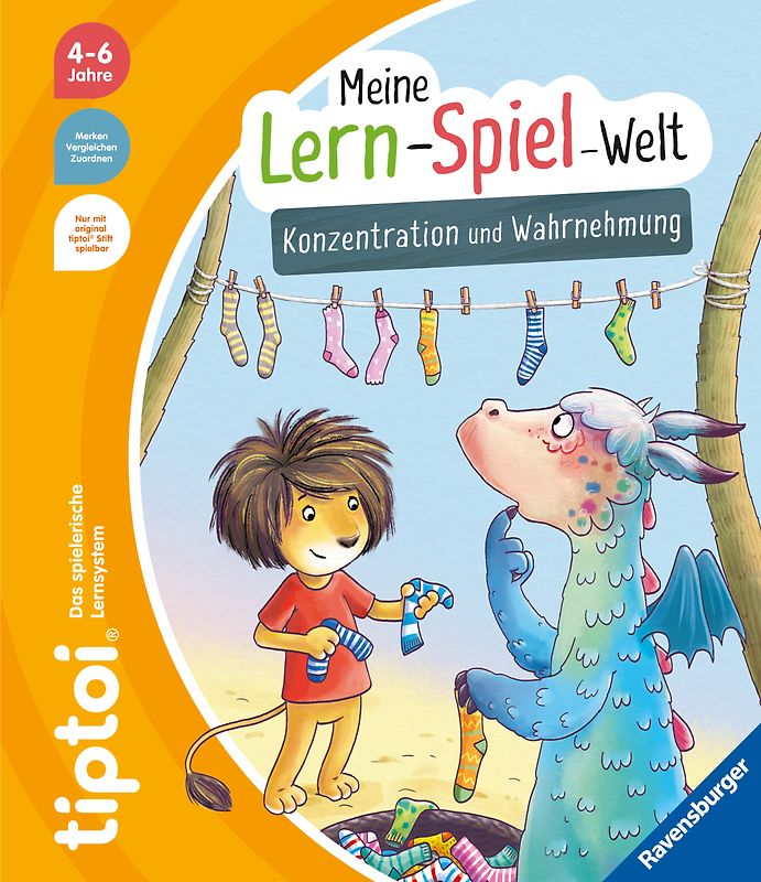 tiptoi® Meine Lern-Spiel-Welt - Konzentration und Wahrnehmung