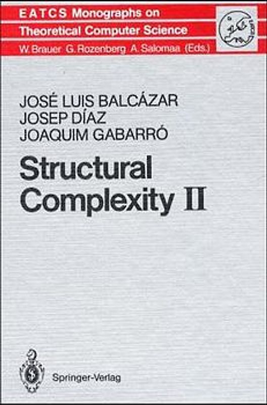 Structural Complexity II