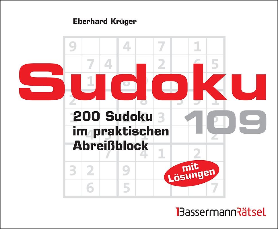 Sudoku Block 109 - 5er VE