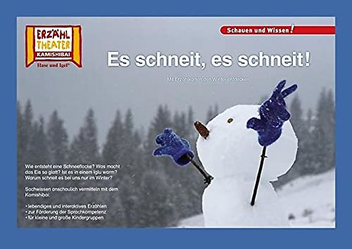Es schneit, es schneit! / Kamishibai Bildkarten: 10 Bildkarten für das Erzähltheater