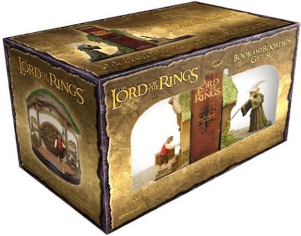 The Lord of the Rings Book and Bookends Gift Set with Other - J. R. R. Tolkien