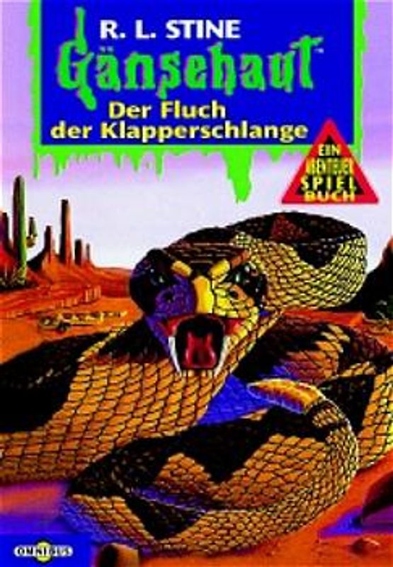 Gänsehaut Abenteuer-Spielbuch / Der Fluch der Klapperschlange