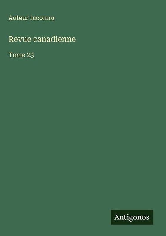 Revue canadienne