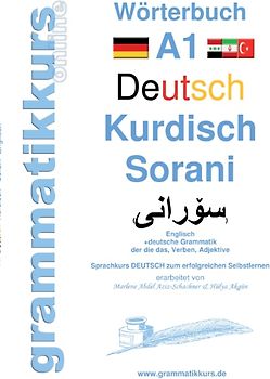 Wörterbuch Deutsch Kurdisch Sorani Niveau A1