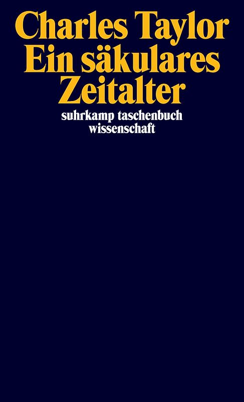 Ein säkulares Zeitalter