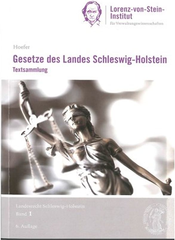 Gesetze des Landes Schleswig-Holstein Band 1 6. Auflage